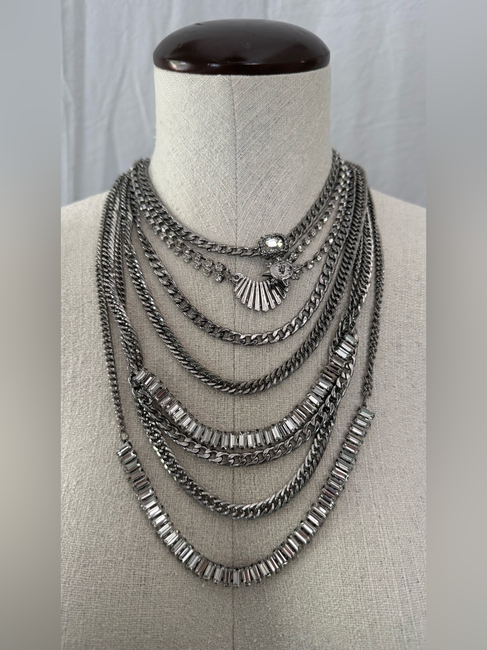 Free People The Pistols Stacked Chain Choker